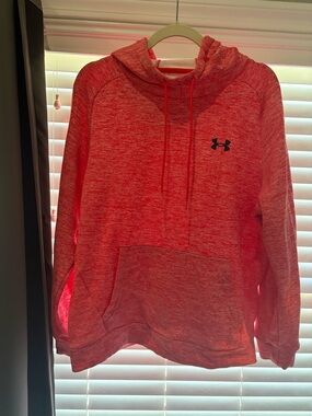 Under Armour Men’s Heathered Red Performance Hoodie